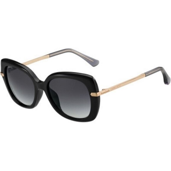 JIMMY CHOO JCLUDIS-539O-53 Sunglasses Size 53mm 140mm 18 Black SUNGLASSES NEW
